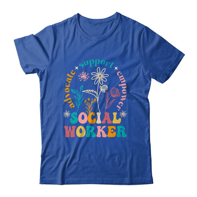 Social Worker Design For Women Girl Funny Social Work Month Shirt & Tank Top | teecentury