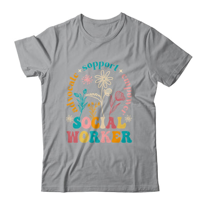 Social Worker Design For Women Girl Funny Social Work Month Shirt & Tank Top | teecentury
