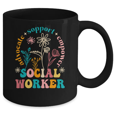 Social Worker Design For Women Girl Funny Social Work Month Mug | teecentury