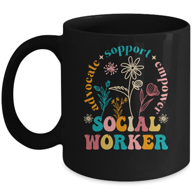 Social Worker Design For Women Girl Funny Social Work Month Mug | teecentury