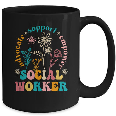 Social Worker Design For Women Girl Funny Social Work Month Mug | teecentury