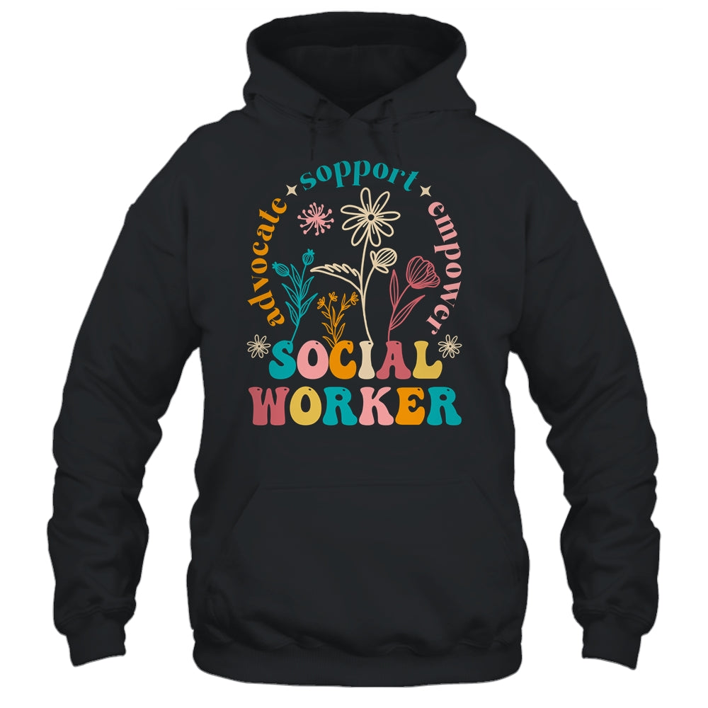 Social Worker Design For Women Girl Funny Social Work Month Shirt & Tank Top | teecentury