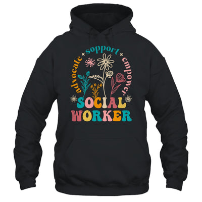 Social Worker Design For Women Girl Funny Social Work Month Shirt & Tank Top | teecentury