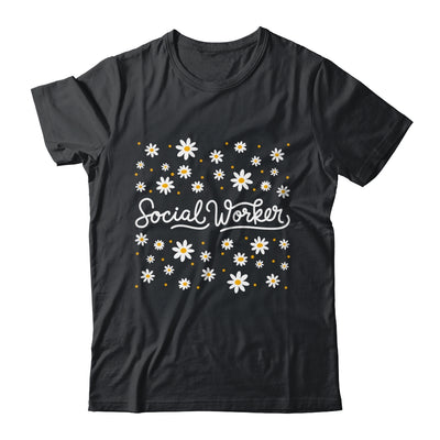 Social Worker Flower Floral Caseworker Social Work Month Shirt & Hoodie | teecentury