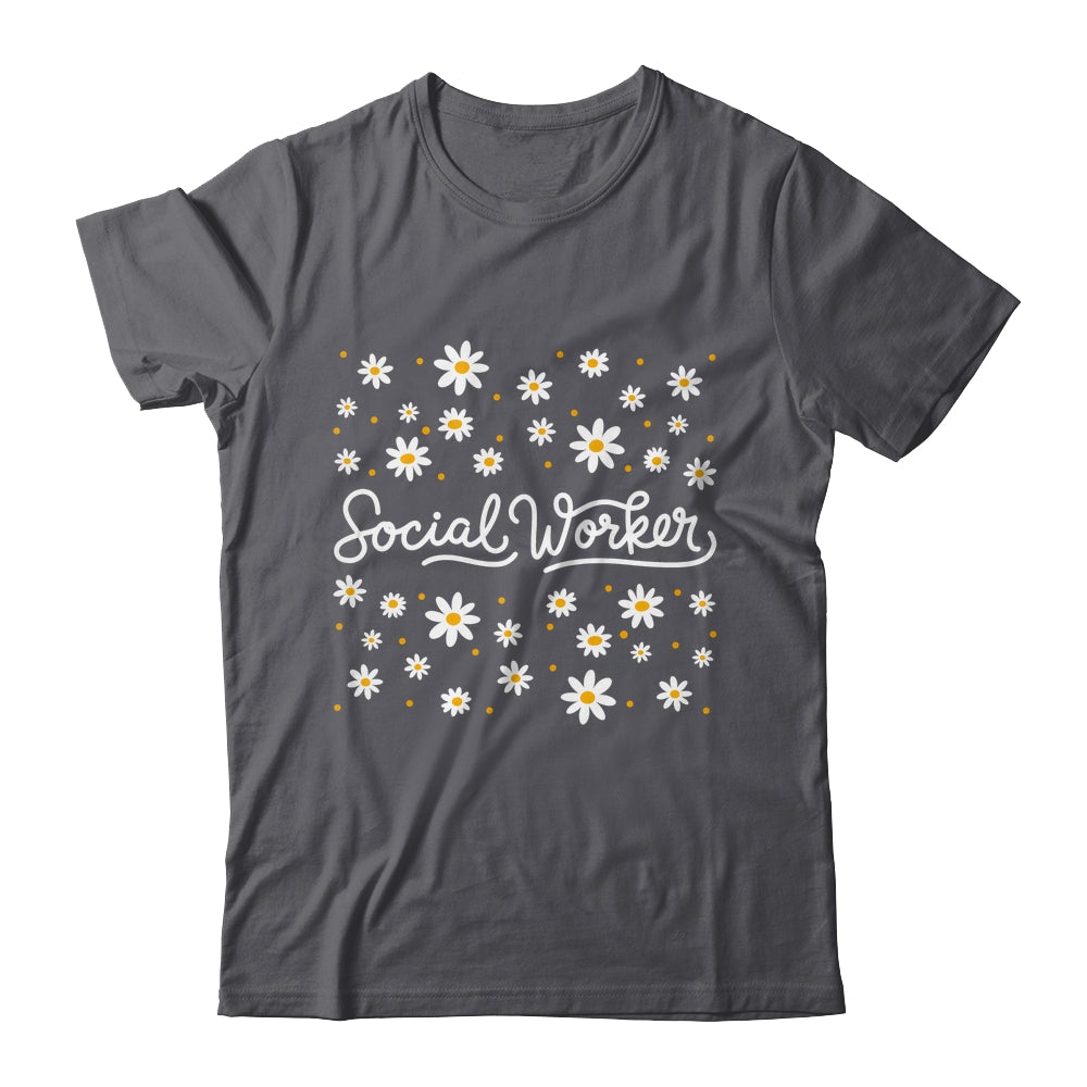 Social Worker Flower Floral Caseworker Social Work Month Shirt & Hoodie | teecentury