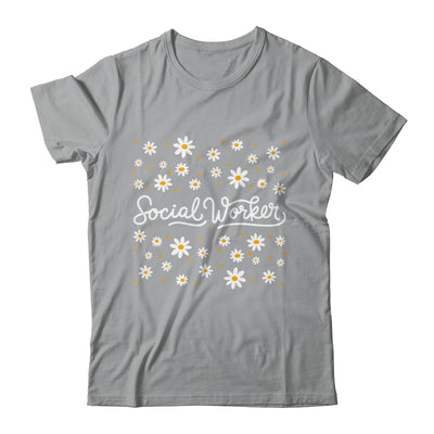 Social Worker Flower Floral Caseworker Social Work Month Shirt & Hoodie | teecentury