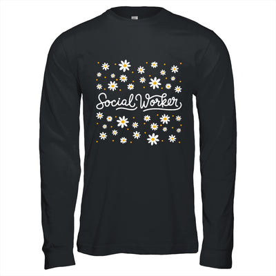 Social Worker Flower Floral Caseworker Social Work Month Shirt & Hoodie | teecentury