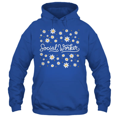 Social Worker Flower Floral Caseworker Social Work Month Shirt & Hoodie | teecentury