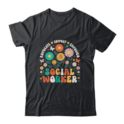Social Worker Social Work Month Funny Work Love Groovy Shirt & Hoodie | teecentury