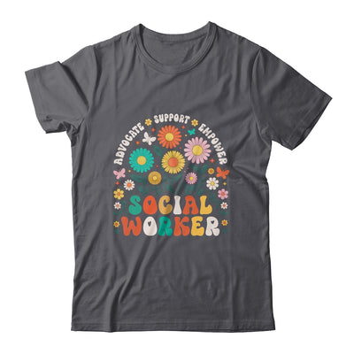 Social Worker Social Work Month Funny Work Love Groovy Shirt & Hoodie | teecentury