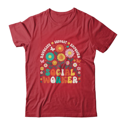 Social Worker Social Work Month Funny Work Love Groovy Shirt & Hoodie | teecentury