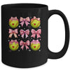 Softball Coquette Bow Softball Mom Mothers Day Softball Mama Mug | teecentury