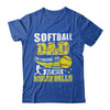 Softball Dad Design For Men Like Baseball Fathers Day Funny Shirt & Hoodie | teecentury