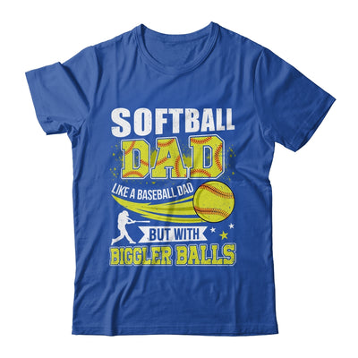 Softball Dad Design For Men Like Baseball Fathers Day Funny Shirt & Hoodie | teecentury