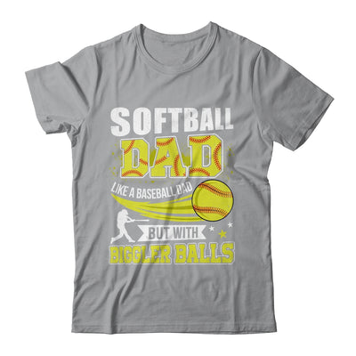 Softball Dad Design For Men Like Baseball Fathers Day Funny Shirt & Hoodie | teecentury