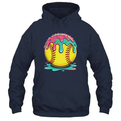 Softball Player Teen Girls Softball Drip Girls Ice Cream Shirt & Tank Top | teecentury