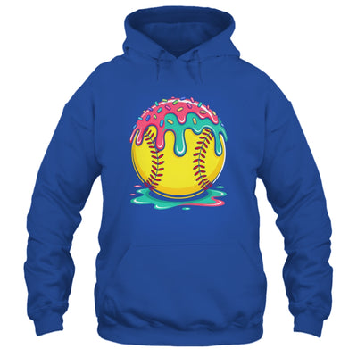 Softball Player Teen Girls Softball Drip Girls Ice Cream Shirt & Tank Top | teecentury