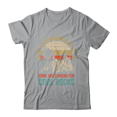Some Are Looking For Cool Rocks Geologist Geode Hunter Men Shirt & Hoodie | teecentury