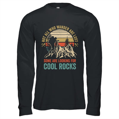 Some Are Looking For Cool Rocks Geologist Geode Hunter Men Shirt & Hoodie | teecentury