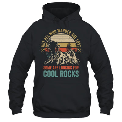 Some Are Looking For Cool Rocks Geologist Geode Hunter Men Shirt & Hoodie | teecentury