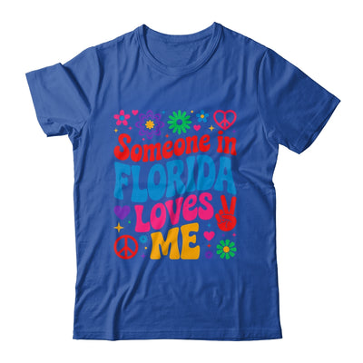 Someone In Florida Loves Me Boho Floral Peaceful Colorful Shirt & Tank Top | teecentury