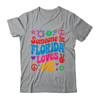 Someone In Florida Loves Me Boho Floral Peaceful Colorful Shirt & Tank Top | teecentury