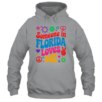 Someone In Florida Loves Me Boho Floral Peaceful Colorful Shirt & Tank Top | teecentury