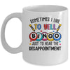 Sometimes I Yell Bingo Funny Lucky Bingo Lover Mom Grandma Mug | teecentury