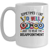 Sometimes I Yell Bingo Funny Lucky Bingo Lover Mom Grandma Mug | teecentury