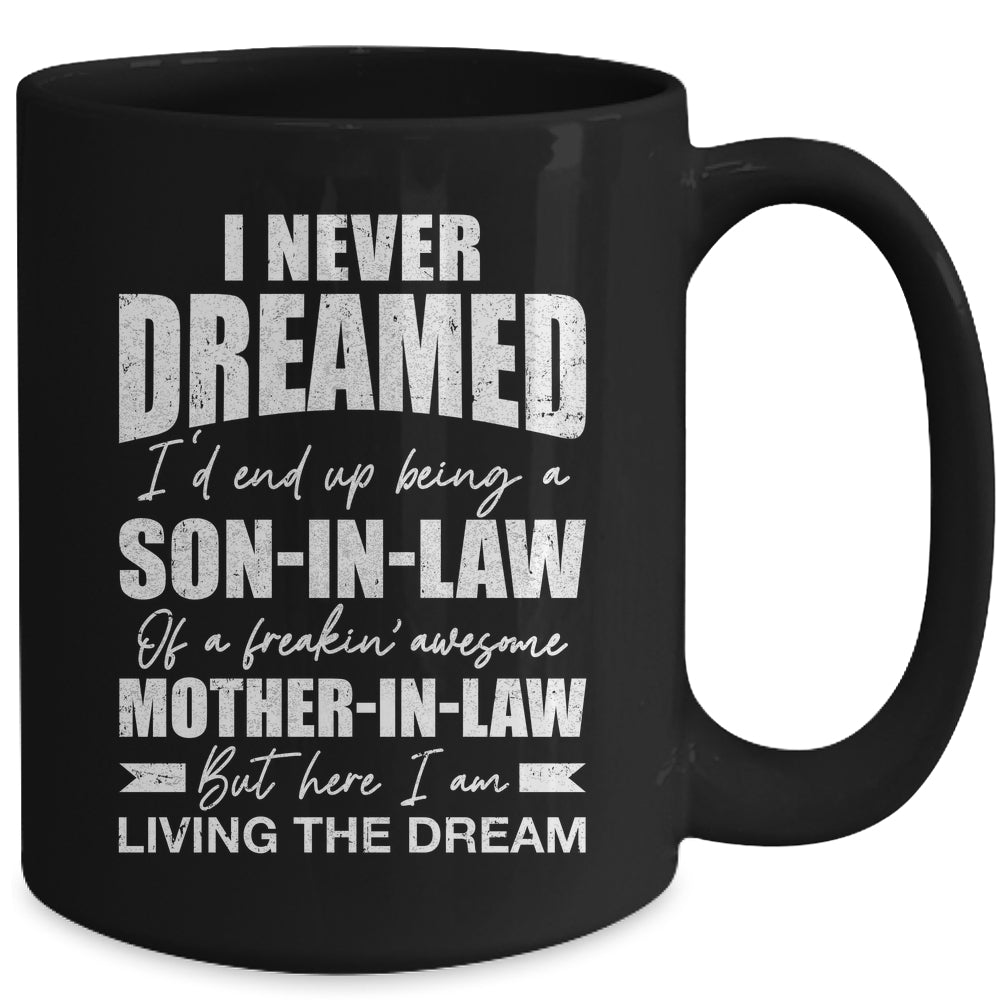 Son In Law Art From Mother In Law For Men Boys Son In Law Mug | teecentury