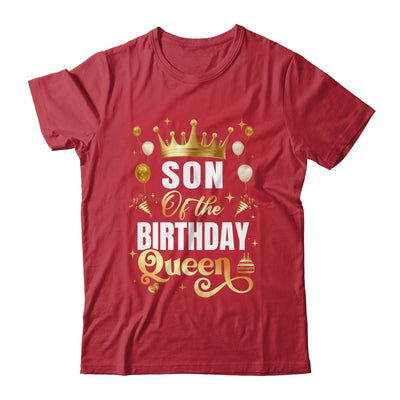 Son Of The Birthday Queen Funny Matching Birthday Party Shirt & Hoodie | teecentury