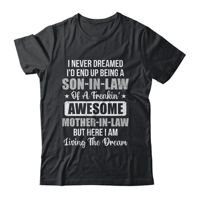 Son in Law Art from Mother in Law for Men Funny Son-in-Law Shirt & Hoodie | teecentury