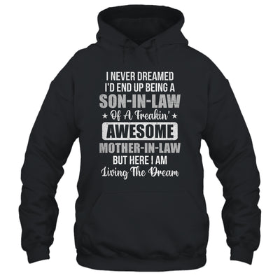 Son in Law Art from Mother in Law for Men Funny Son-in-Law Shirt & Hoodie | teecentury