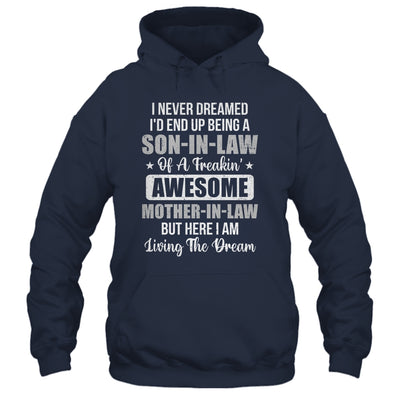 Son in Law Art from Mother in Law for Men Funny Son-in-Law Shirt & Hoodie | teecentury