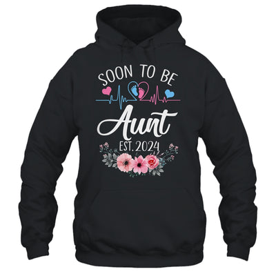 Soon To Be Aunt 2024 First Time Pregnancy Announcement Shirt & Tank Top | teecentury