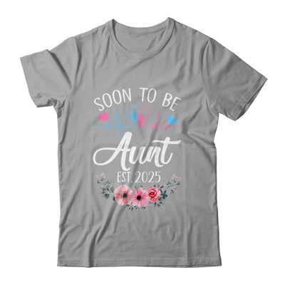 Soon To Be Aunt 2025 First Time Pregnancy Announcement Shirt & Tank Top | teecentury