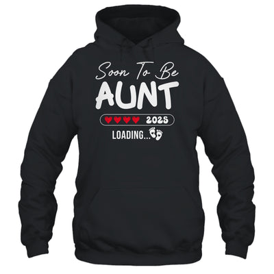 Soon To Be Aunt 2025 Loading Promoted To Aunt Est 2025 Shirt & Tank Top | teecentury