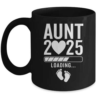 Soon To Be Aunt 2025 Pregnancy Announcement Loading Mug | teecentury