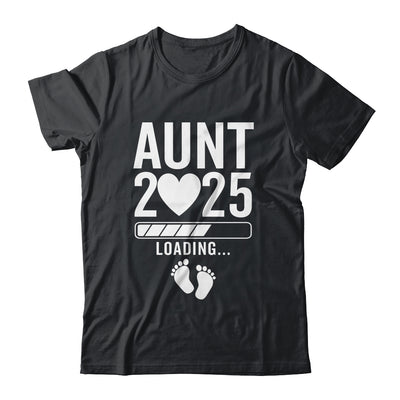 Soon To Be Aunt 2025 Pregnancy Announcement Loading Shirt & Tank Top | teecentury