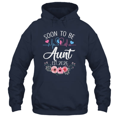 Soon To Be Aunt 2026 First Time Pregnancy Announcement Shirt & Tank Top | teecentury