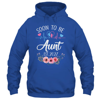 Soon To Be Aunt 2027 First Time Pregnancy Announcement Shirt & Tank Top | teecentury