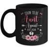 Soon To Be Aunt Again Est 2024 Mothers Day Mug | teecentury