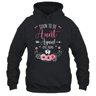 Soon To Be Aunt Again Est 2026 Mothers Day Shirt & Tank Top | teecentury