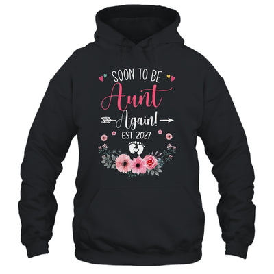 Soon To Be Aunt Again Est 2027 Mothers Day Shirt & Tank Top | teecentury