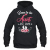 Soon To Be Aunt Est 2024 Mothers Day First Time Aunt Shirt & Tank Top | teecentury