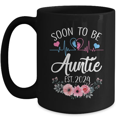 Soon To Be Auntie 2024 First Time Pregnancy Announcement Mug | teecentury