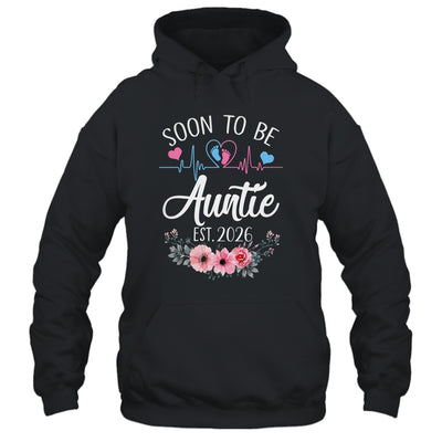 Soon To Be Auntie 2026 First Time Pregnancy Announcement Shirt & Tank Top | teecentury