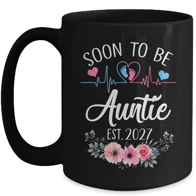 Soon To Be Auntie 2027 First Time Pregnancy Announcement Mug | teecentury