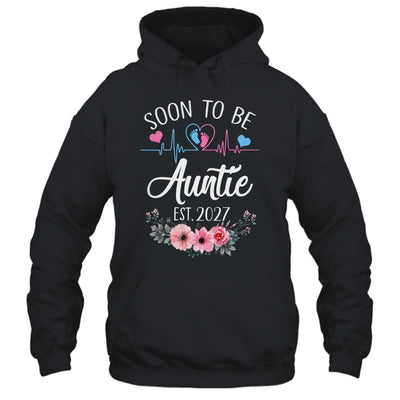 Soon To Be Auntie 2027 First Time Pregnancy Announcement Shirt & Tank Top | teecentury