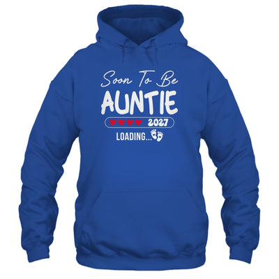 Soon To Be Auntie 2027 Loading Promoted To Auntie Est 2027 Shirt & Tank Top | teecentury